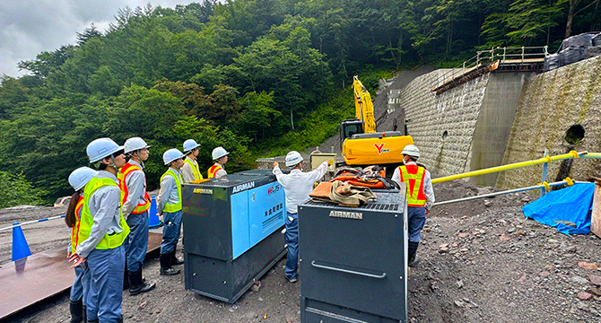 富山県内の大規模な施工現場を見学できる！