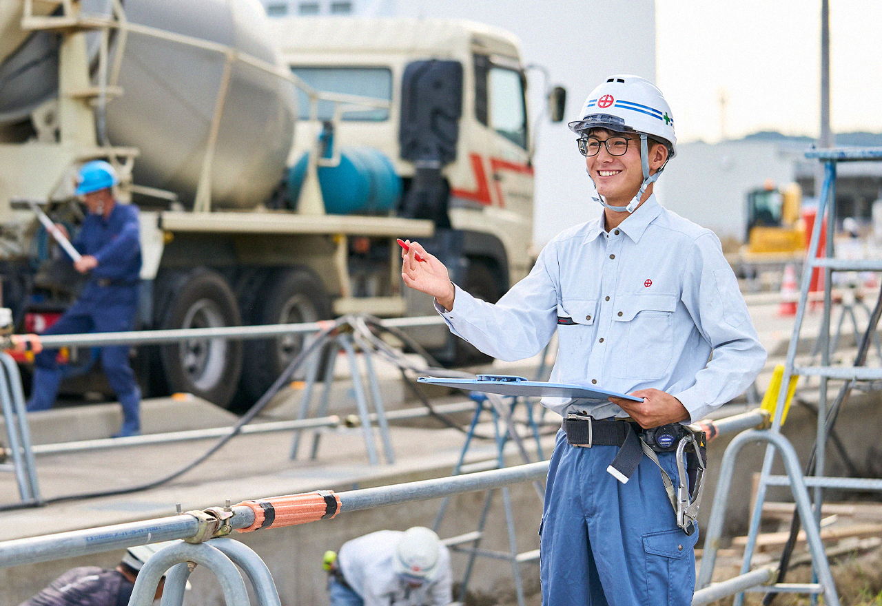 Q2. 辻建設で働くことの魅力は何だと思いますか。