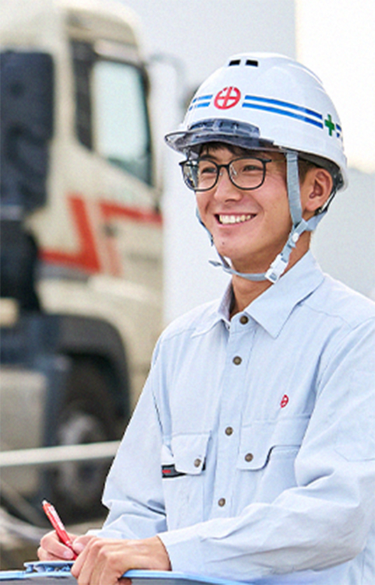 全ての人から信頼され、質の良い仕事ができる環境をつくりたい。